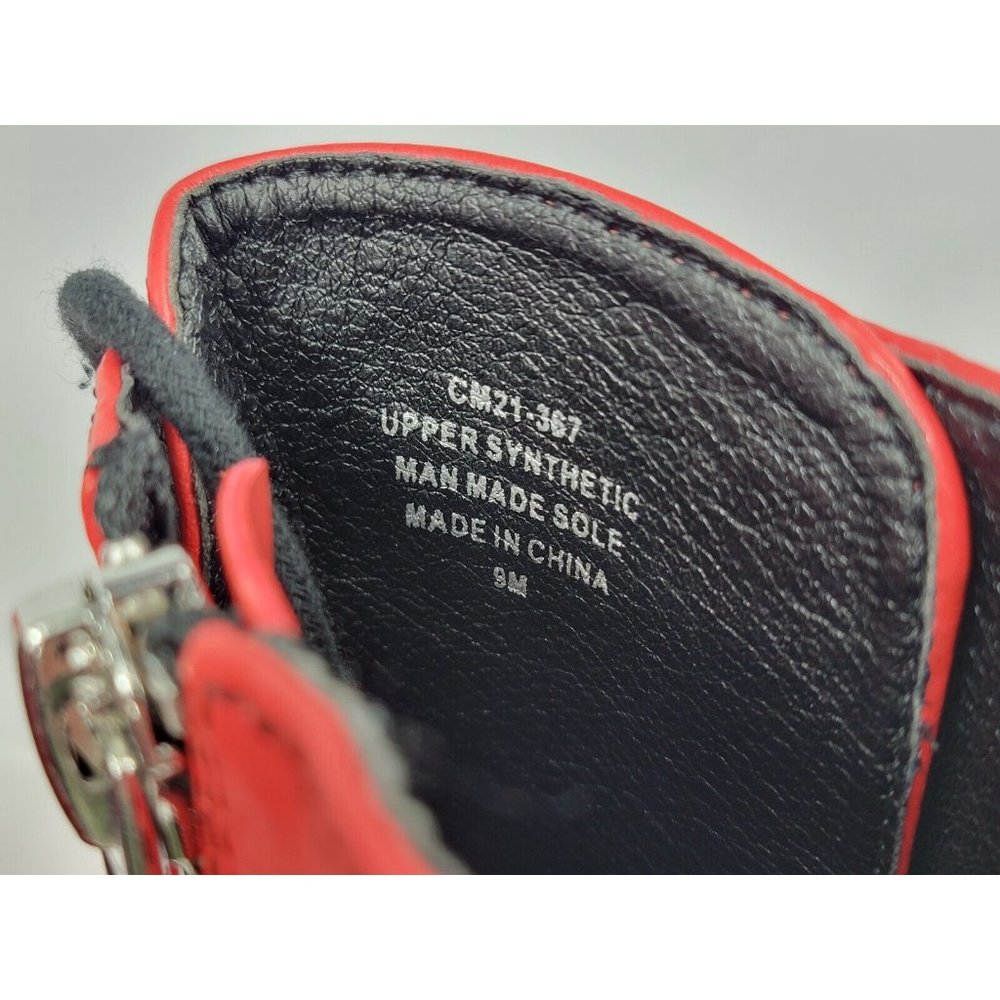 Current Mood x Dolls Kill Mid Calf Platform Goth Rave Boots Womens 9 M CM21-367 - Picture 5 of 10